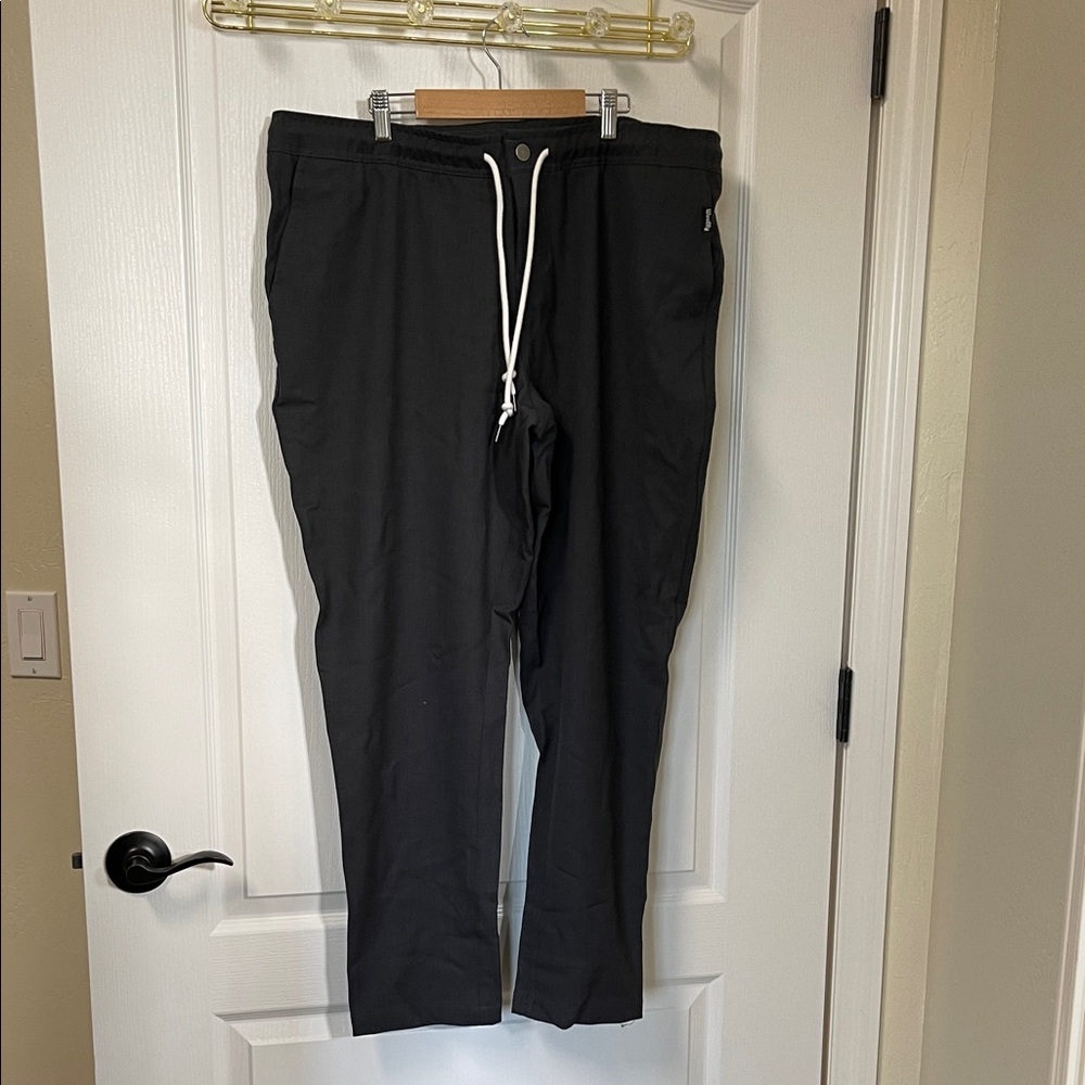 Classic Charcoal Gray Straight Leg Women's Pants